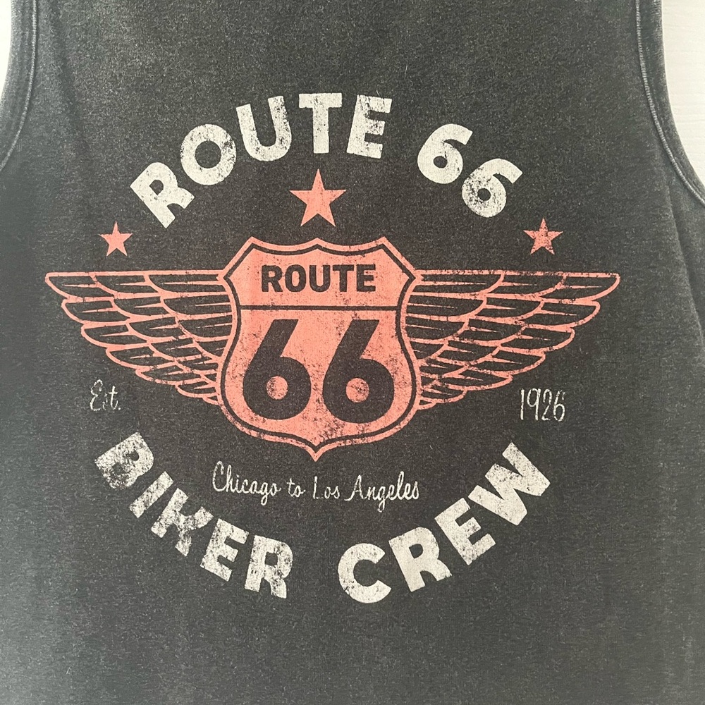 Awake Charcoal Gray Tank Top - Picture 4 of 4